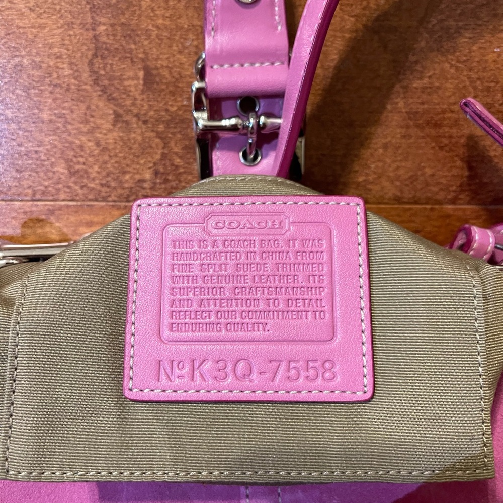 Coach Soho Suede Mini Shoulder Bag style #7558 - Picture 3 of 13